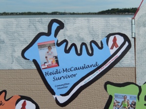 My sneaker on the honor board